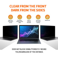 Film Magnétique Anti-Peeping pour Macbook Pro | Smarty Paris